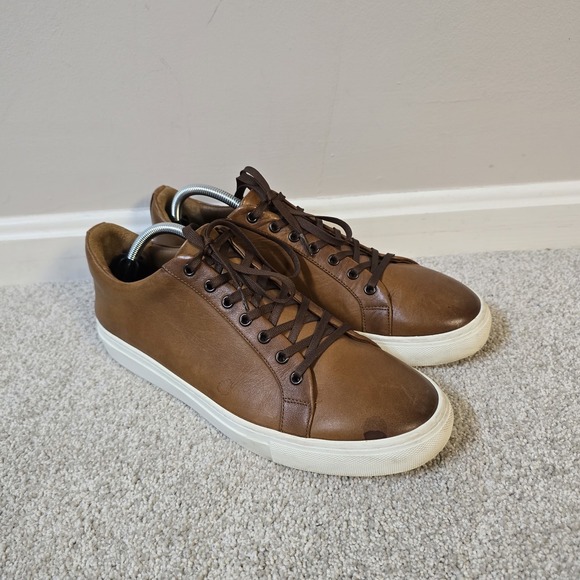 Thursday Boot Company Mens Everyday Brown Leather Sneakers